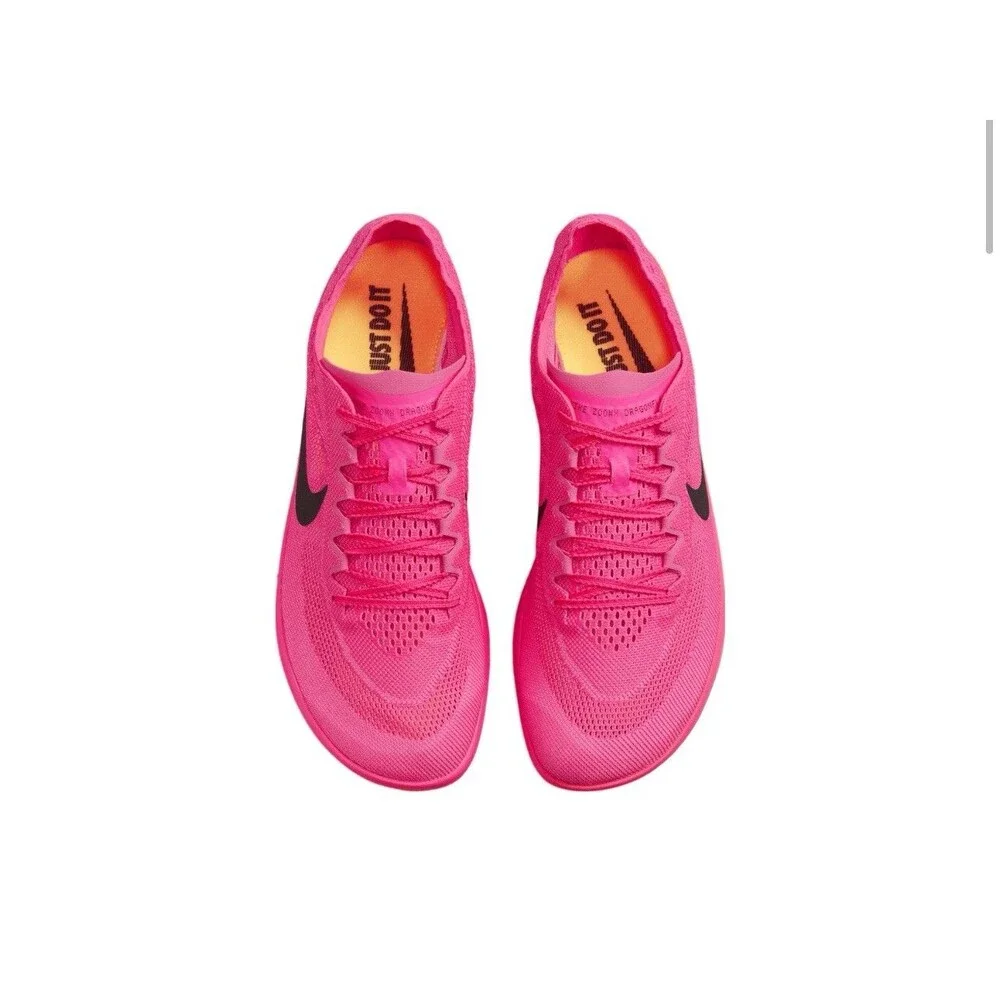 Nike ZoomX Dragonfly Hyper Pink Orange Track Shoes CV0400-600 Men Sizes NEW